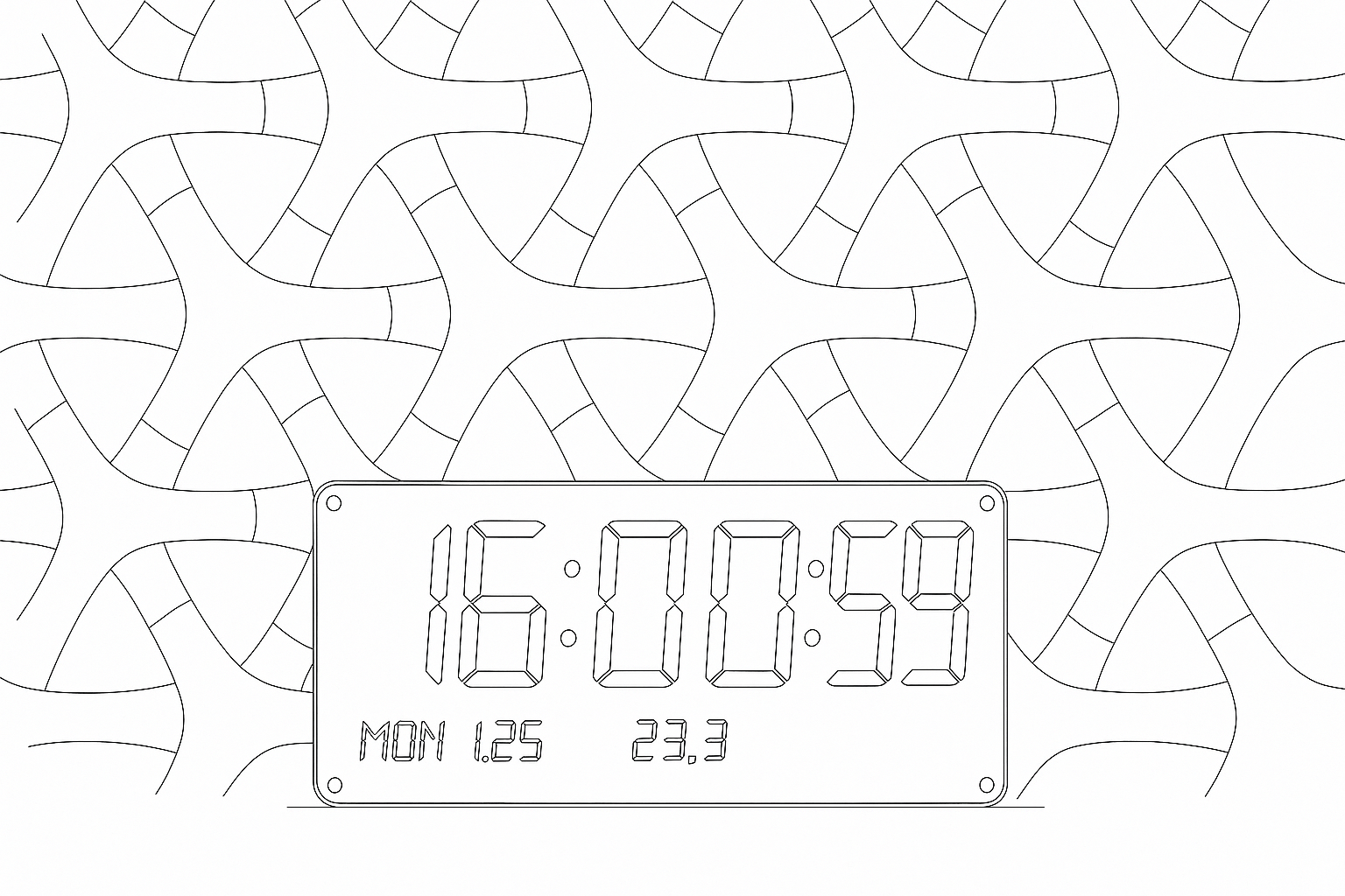Cover Image for MorphingClockQX: A Dynamic LED Clock using ESP8266 and Matrix LED Panels